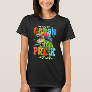 Kinder Ich Bin Bereit Den Vorkindergarten Dinosaur T-Shirt
