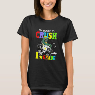 Kinder, ich bin bereit, die 1. Klasse Monstertruck T-Shirt