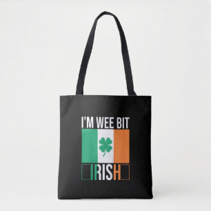 Kinder ich bin Wee Bit Irish Leprechaun Kleinkind  Tasche