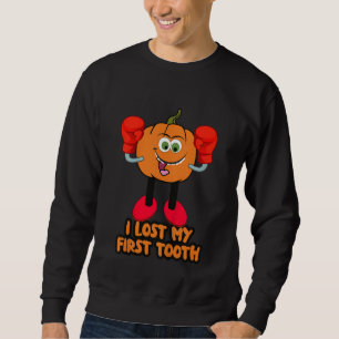 Kinder Ich habe meinen ersten Zahn verloren Zähne Sweatshirt