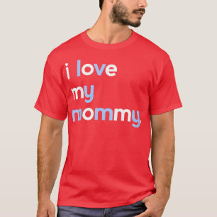 Kinder Ich Liebe meine Mami für Jungen Mama Niedli T-Shirt