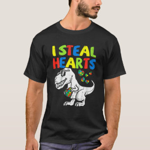 Kinder ich stehle Herzen Trex Dinosaur Kleinkind A T-Shirt