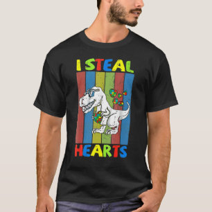 Kinder ich stehle Herzen Trex Dinosaurier Kleinkin T-Shirt