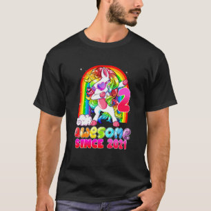 Kinder im Alter von 2 Jahren Mädchen Teens Schluck T-Shirt