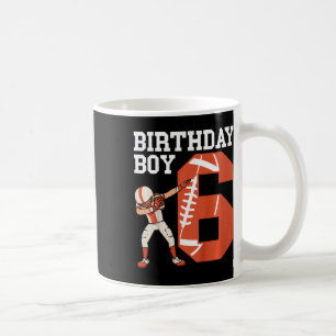 Kinder im Alter von 6 Jahren Fußball Spieler 6. Fu Kaffeetasse