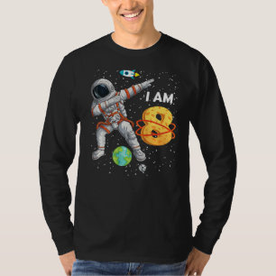 Kinder im Weltraum Niedlicher Astronaut Dabbing 8. T-Shirt
