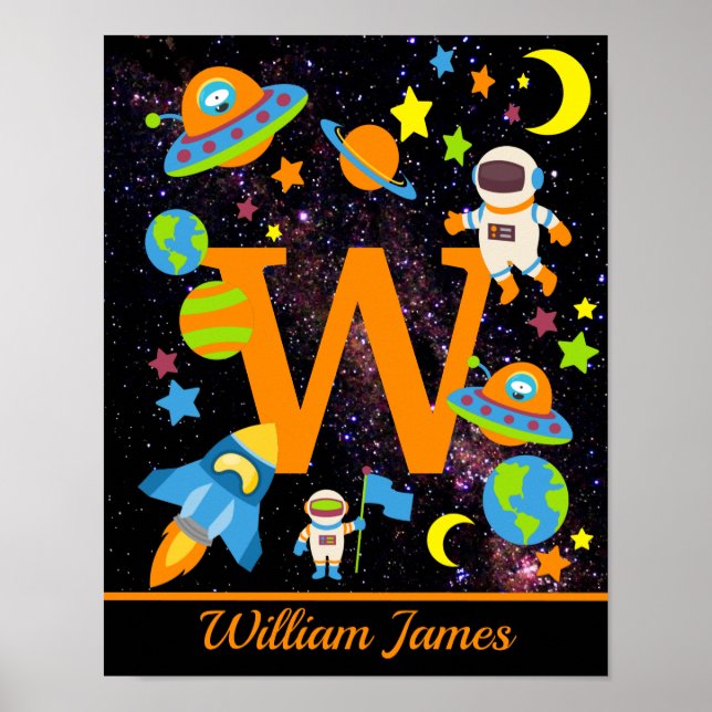 Kinder im Weltraum Poster (Vorne)