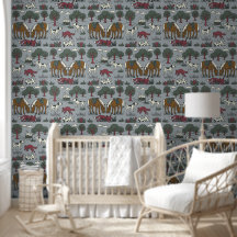 Kinder Jagen Klub Folkart Handgezogener Doodle Hun