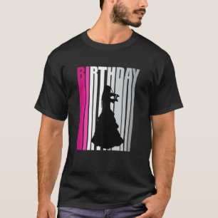 Kinder Jugend rosa Geige Geburtstags Violinist in T-Shirt