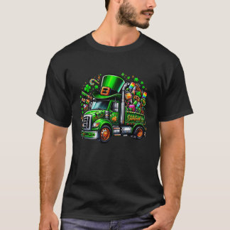 Kinder Jungen St Patricks Day Kleinkind Lucky Mons T-Shirt