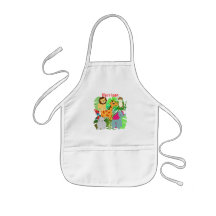 Kinder Jungle Safari Cartoon Tiere Personalisiert