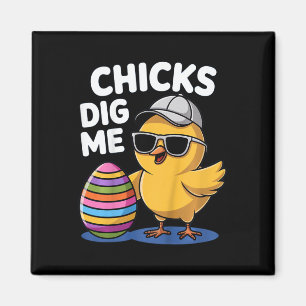 Kinder Jungs, die mich zu Ostern betteln Magnet