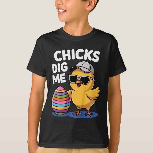 Kinder Jungs, die mich zu Ostern betteln T-Shirt (Vorderseite)