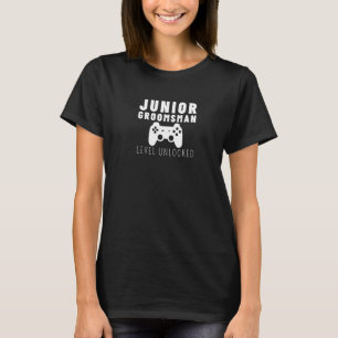 Kinder Junior Trauzeuge Hochzeit Party Bachelor Pa T-Shirt
