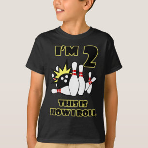 Kinder Kinder 2 Jahre alt Geburtstagsparty So bin  T-Shirt