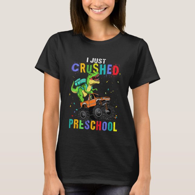 Kinder Kinder, die ich gerade zerstörte Vorschule  T-Shirt (Vorderseite)