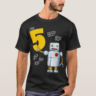Kinder Kinder Kinder 5 Jahre Kinderrobot für Kinde T-Shirt