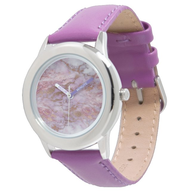 KINDER KINDER LILA MÄRCHEN, INSPIRIERT SECH ARMBANDUHR (Schrägansicht)
