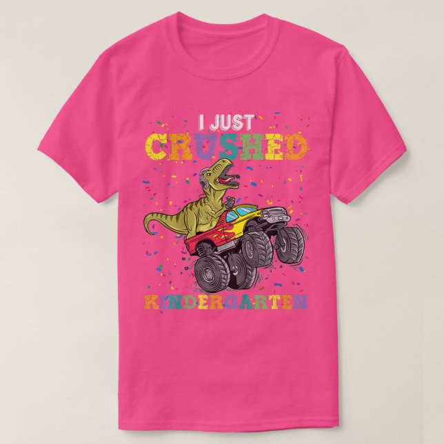 Kinder Kinder sind bereit, das Kindergarten-Monste T-Shirt (Design vorne)