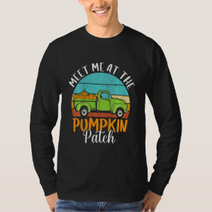 Kinder Kinder Treffen Sie mich auf dem Kürbisfeld T-Shirt