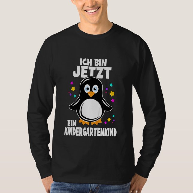 Kinder Kindergarten Kinderpinguin Kita Start Kitak T-Shirt (Vorderseite)