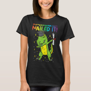 Kinder Kindergarten nagelte It Rex Dinosaurier Nie T-Shirt