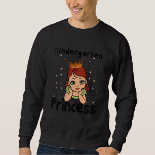 Kinder Kindergarten Princess Kleinkind Girl Sweatshirt