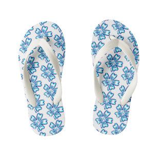 Kinder kippen Flops-Blume Flip Flops
