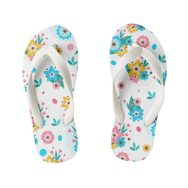 Kinder kippen Flops-Blume Kinderbadesandalen (Fußbett)
