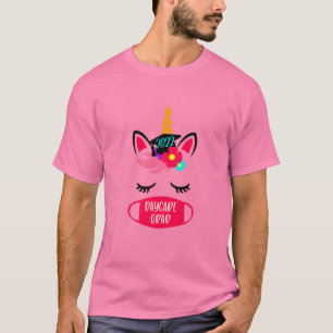 Kinder-Klasse 2022 Daycare Grad Mädchen Einhorn mi T-Shirt