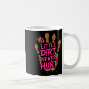 Kinder Kleiner Dreck schadet Mud Run Mudder Trail  Kaffeetasse