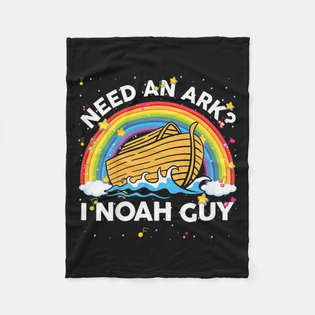 Kinder Kleinkind Kind Braucht Arche Ich Noah Typ C Fleecedecke (Vorderseite)