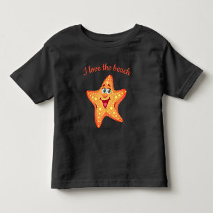 Kinder Kleinkind T - Shirt Starfish