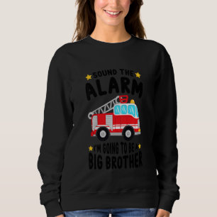 Kinder klingen den Alarm, den ich als großer Brude Sweatshirt