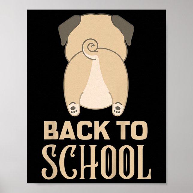 Kinder kommen zurück zu SchulOutfits für Mädchen Poster (Vorne)
