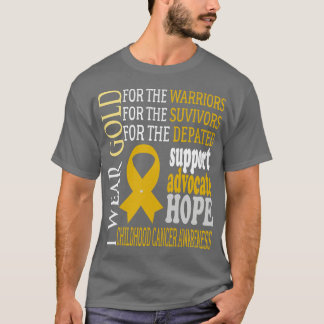 Kinder Krebsbewusstsein im Kindesalter, ich trage T-Shirt