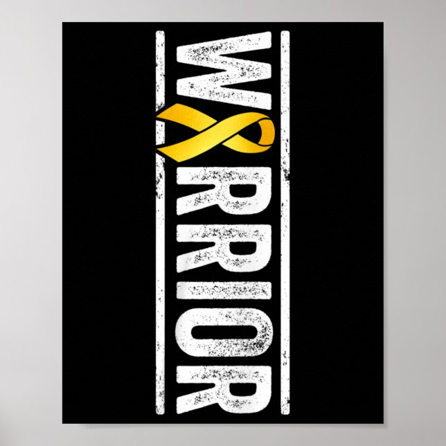 Kinder Krebserkrankung Kinderkrieger Goldene Awa Poster (Vorne)