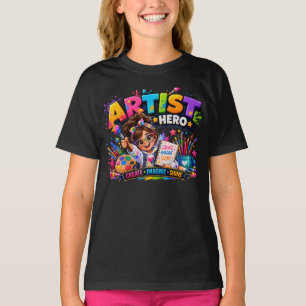 Kinder-Künstler-Shirt Zukünftiger Künstler Kunst T-Shirt
