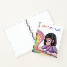 Kinder Kunstskizzenbuch | Bist du gelangweilt? Notizbuch
