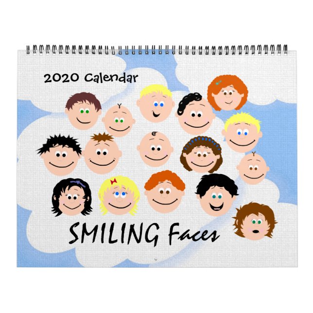Kinder lächeln Faces personalisieren Sie Ihre eige Kalender (Titelbild)
