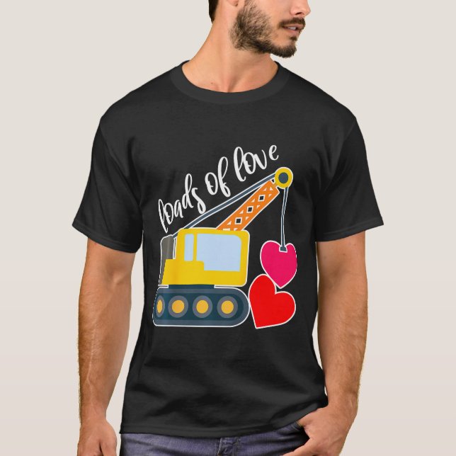 Kinder Ladungen Liebe Kleinkinder Jungen Valentins T-Shirt (Vorderseite)