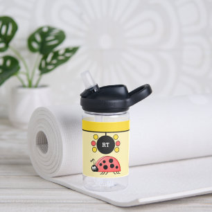 Kinder Ladybugs fügen Initialen Sterne gelb CamelB Trinkflasche
