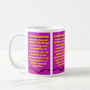 KINDER LERNEN CUP-WÖRTER KAFFEETASSE