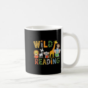 Kinder leseliebhaber wild lesend Bücher und Bücher Kaffeetasse