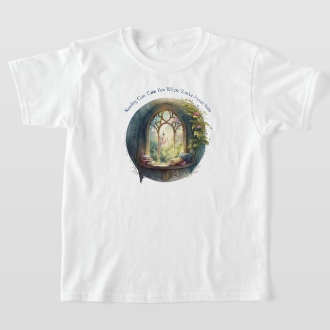 Kinder lesen T - Shirt (Ablage )