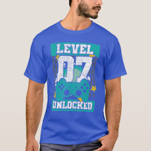 Kinder Level Unlock Video Game the Birthday Gesche T-Shirt