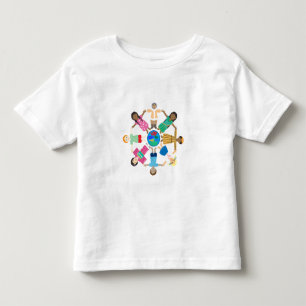 Kinder - Liebe macht diese Welt zu einer Familie Kleinkind T-shirt