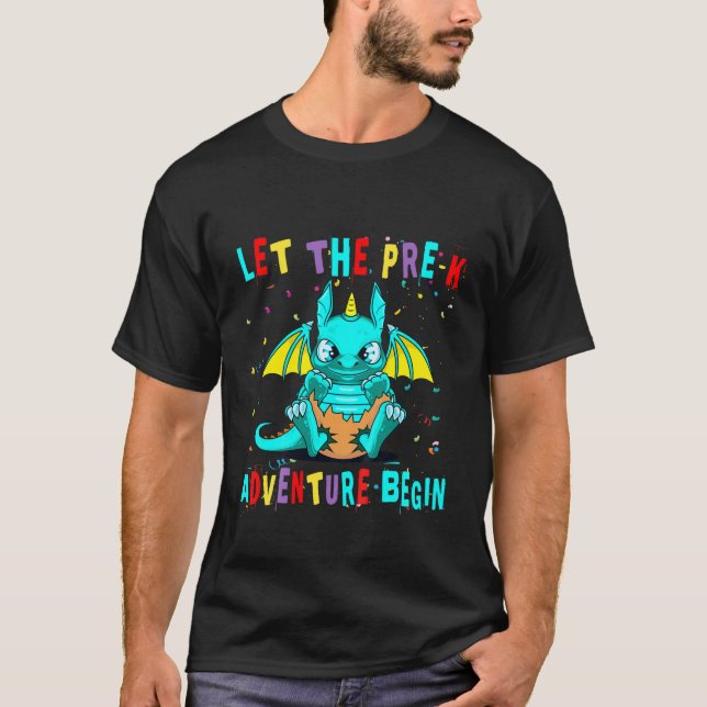 Kinder Ließ das vor dem K-Abenteuer neu an Lehrer  T-Shirt (Vorderseite)