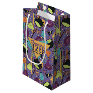 Kinder Lila Retro Witchy Halloween Kleine Geschenktüte