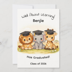 Kinder Löwe Elefant Giraffe Wald Abitur Karte